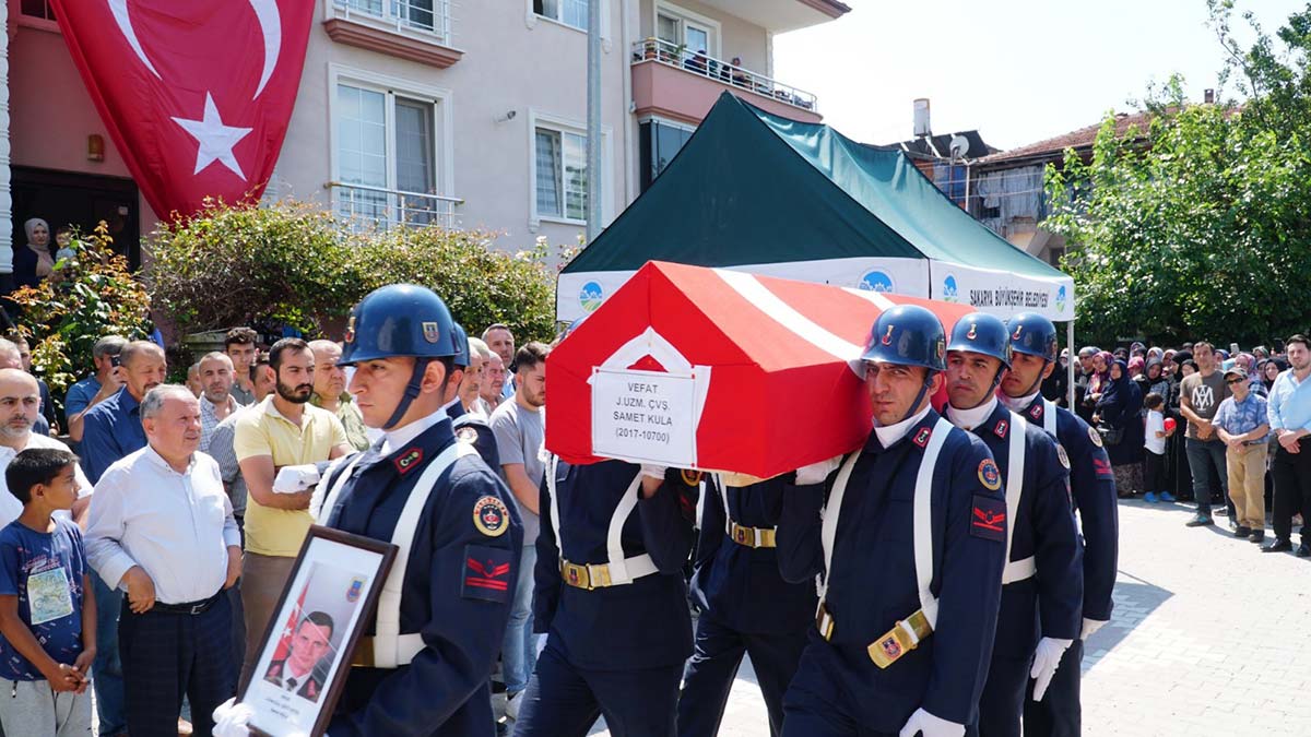 Uzman Çavuş Samet Kula'ya veda