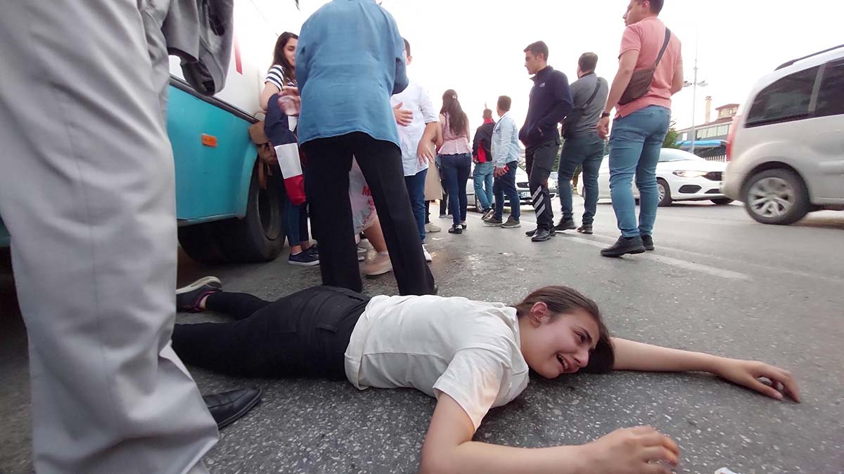 Kazazede Tuana yardıma koşanların sözleriyle ağladı