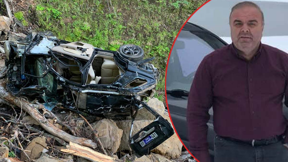 Feci kaza; Cip 200 metrelik uçuruma uçtu