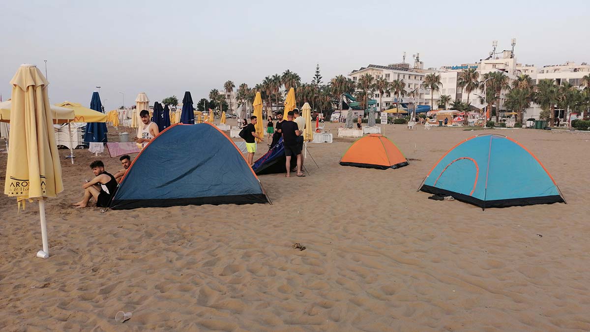 Kızkalesi'nde otellerde boş yer kalmadı