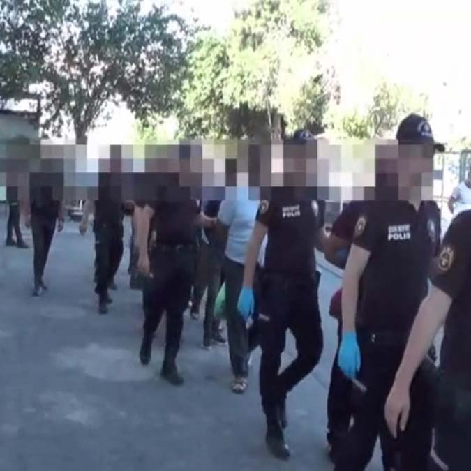 Kökünü Kurutma Operasyonu; 171 kişi tutuklandı