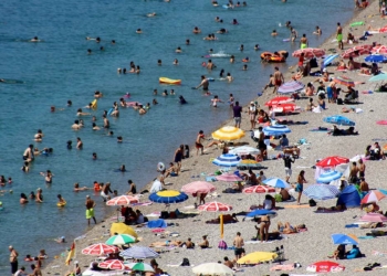 Kurban Bayramı tatilinin son günü plajlar full