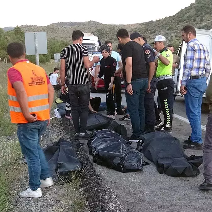 Konya'da 5 kişinin öldüğü kazada sürücü ehliyetsizmiş