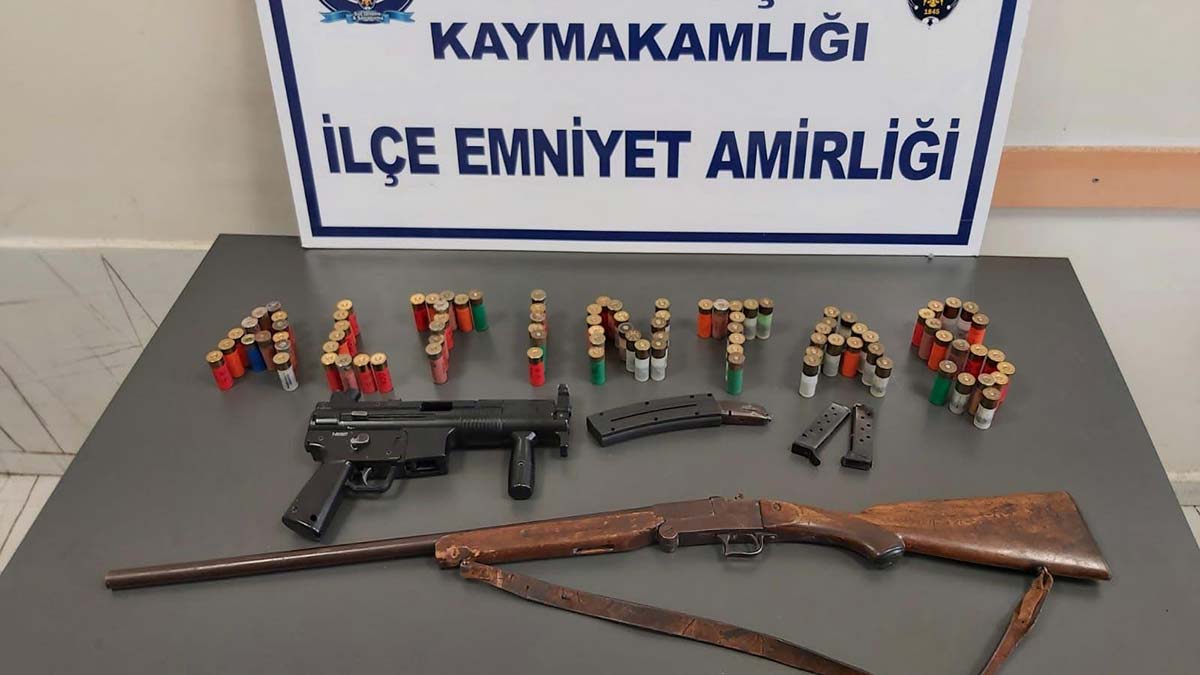 Kütahya'da silah kaçakçılığı operasyonu