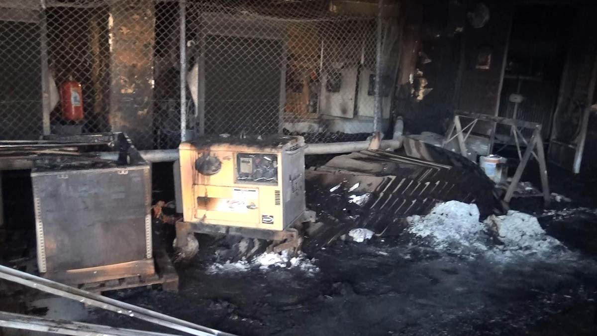 Manavgat'ta 5 yıldızlı otelde yangın