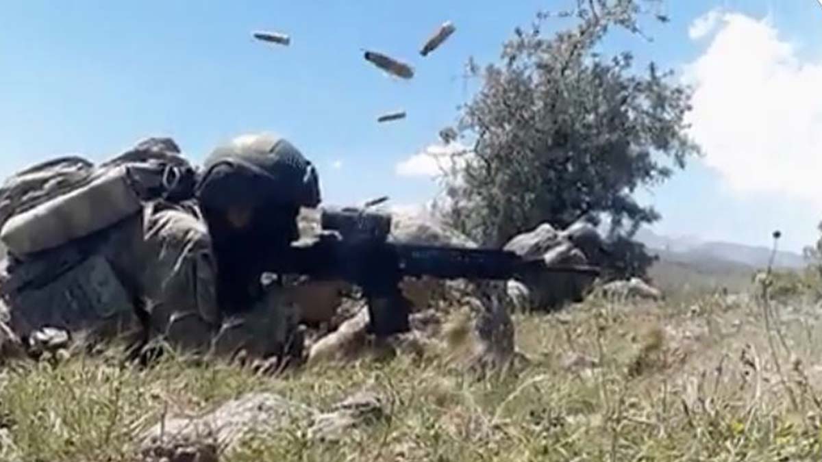 Taciz ateşi açan 2 PKK'lı etkisiz hale getirildi