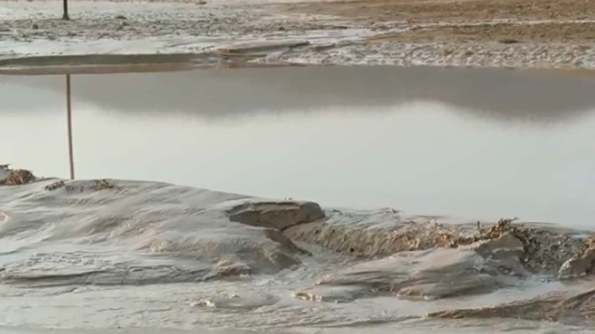 Nallıhan'da sağanak sele neden oldu