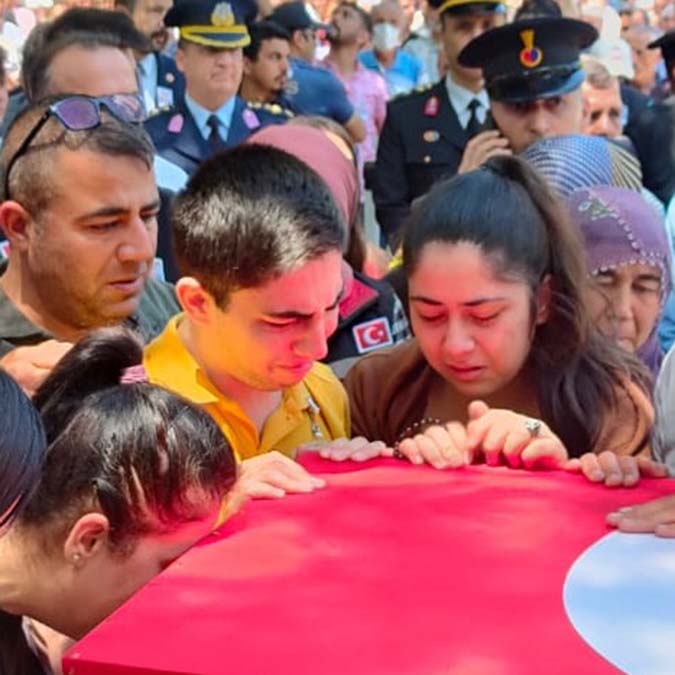 Şehit Mustafa Bozkurt Kayseri'de toprağa verildi