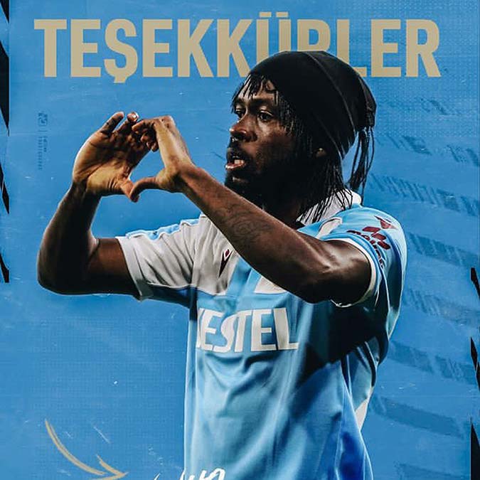 Geçen sezon transfer edilen ve uzun süren sakatlığı nedeniyle verim alınamayan Trabzonspor'da Gervinho ile yollar ayrıldı.