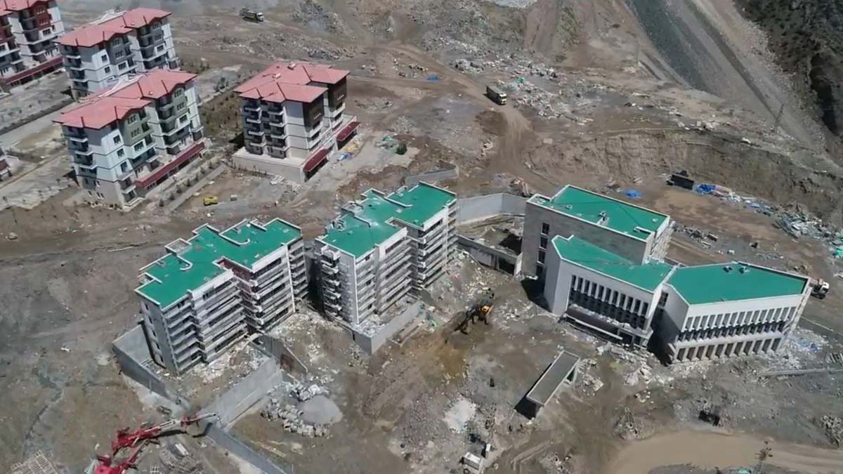 Yusufeli Barajı'nda sona gelindi