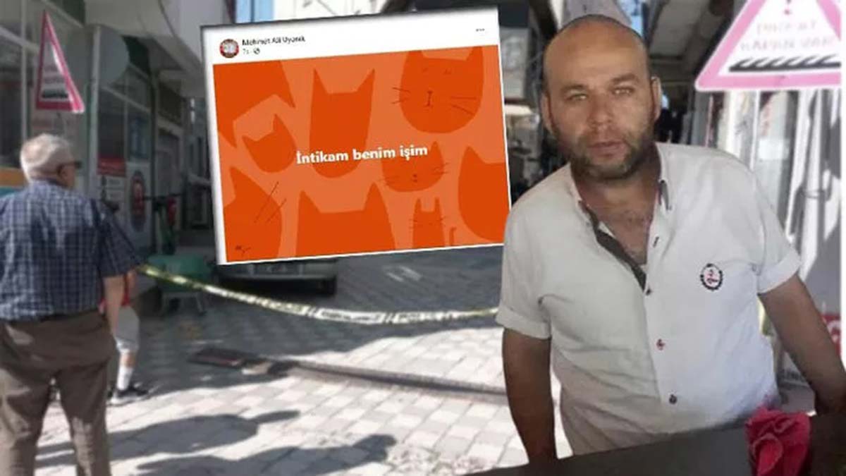 2 kişiyi öldürüp 'İntikam benim işim' dedi