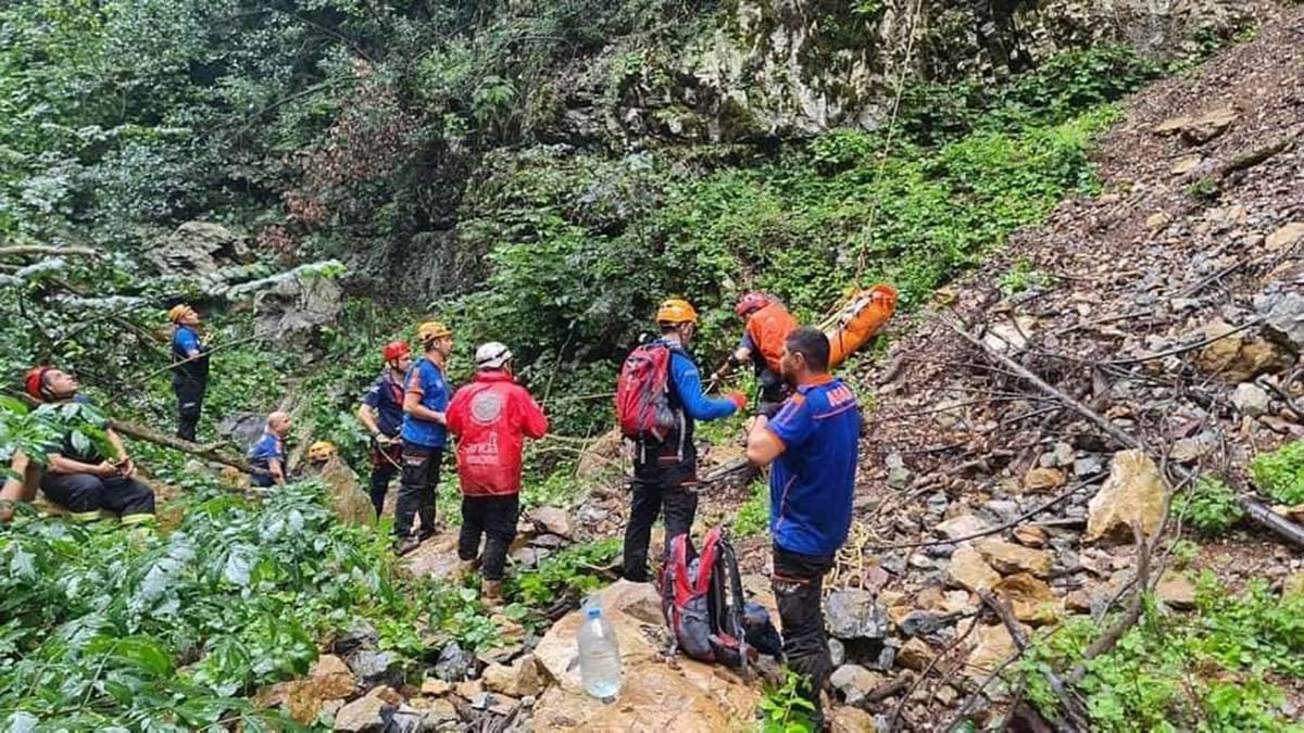 3 işçinin öldüğü kazada son anda kurtuldu