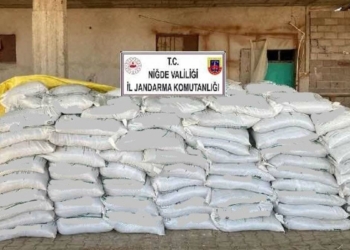 Niğde'de sahte gübre operasyonu