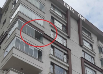 6'ncı kattaki balkondan düşen Talha öldü