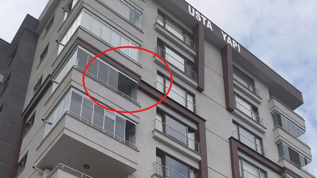 6'ncı kattaki balkondan düşen talha öldü