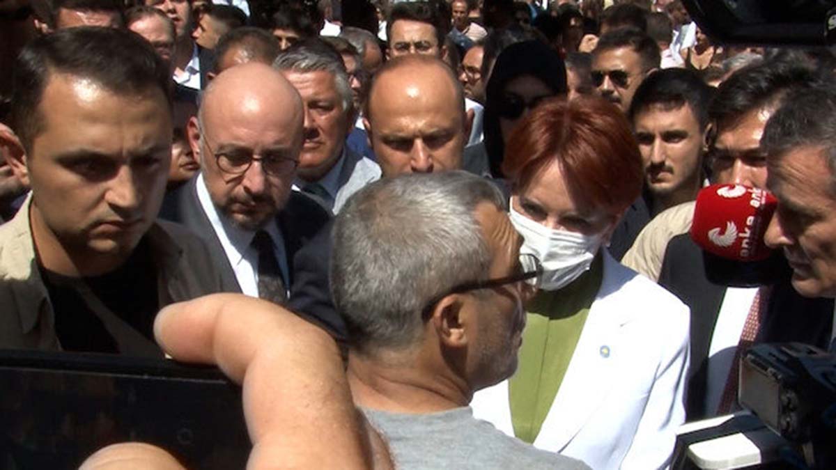 Akşener'in tartıştığı vatandaş konuştu