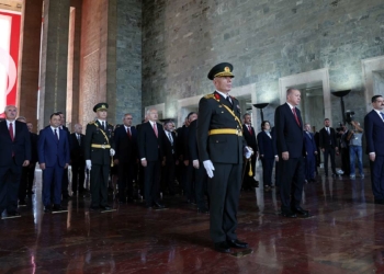Anıtkabir'de 30 Ağustos töreni
