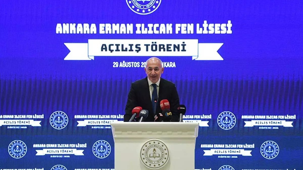 Ankara erman ilicak fen lisesi torenle acildi - yerel haberler - haberton