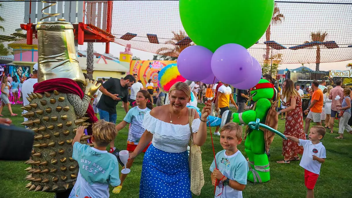 Antalyada 48 ulkeden cocuk ile rixy kids fest 1 - yerel haberler - haberton
