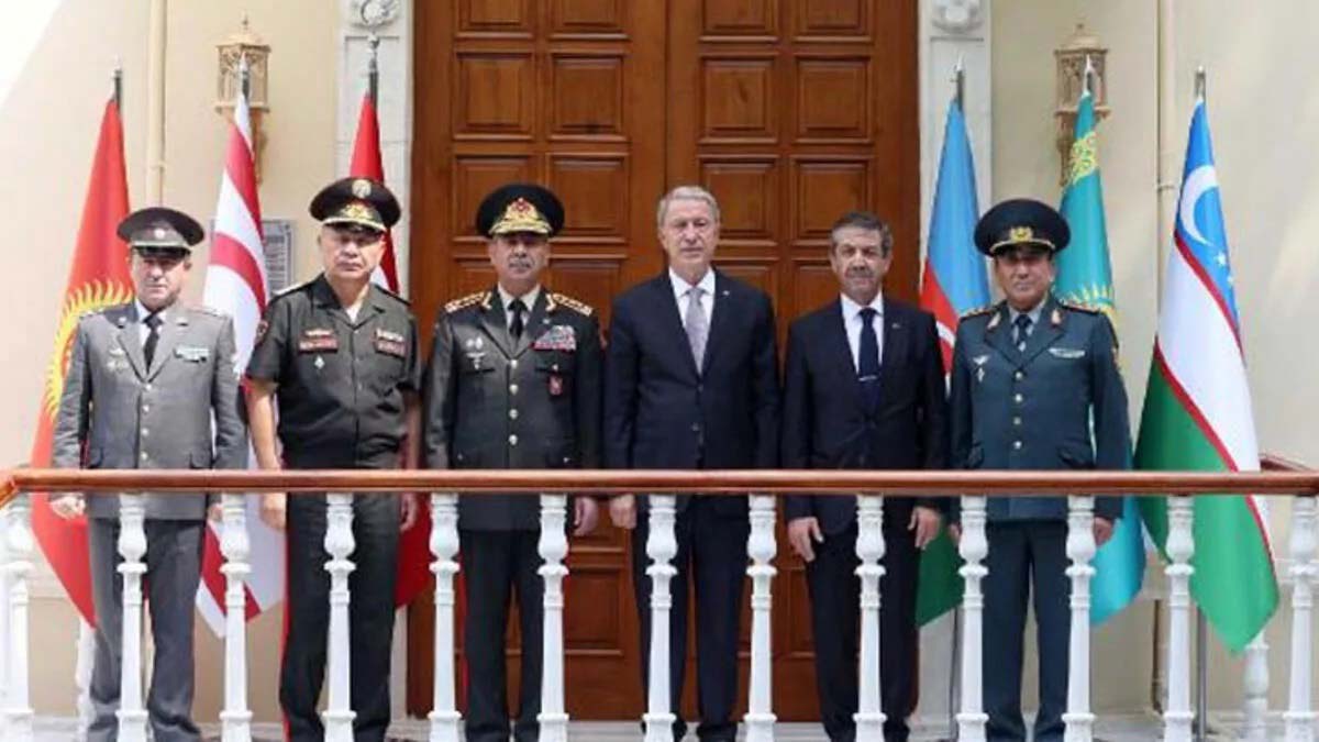 Bakan Akar, Türk devletleri bakanlarıyla buluştu