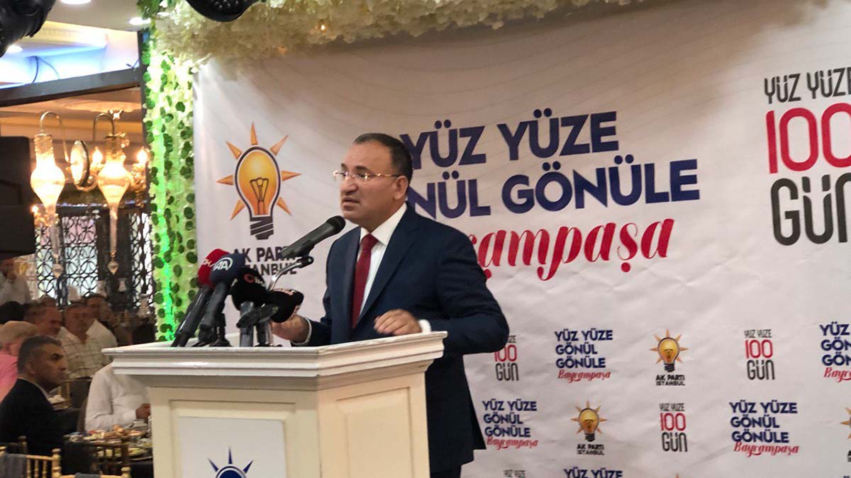 Bakan Bozdağ: Bu masa yedilidir
