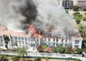 Balıklı Rum Hastanesi'ndeki yangına soruşturma