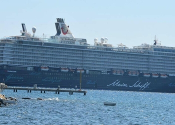 Bodrum'a kruvaziyer ile 2 bin 509 turist