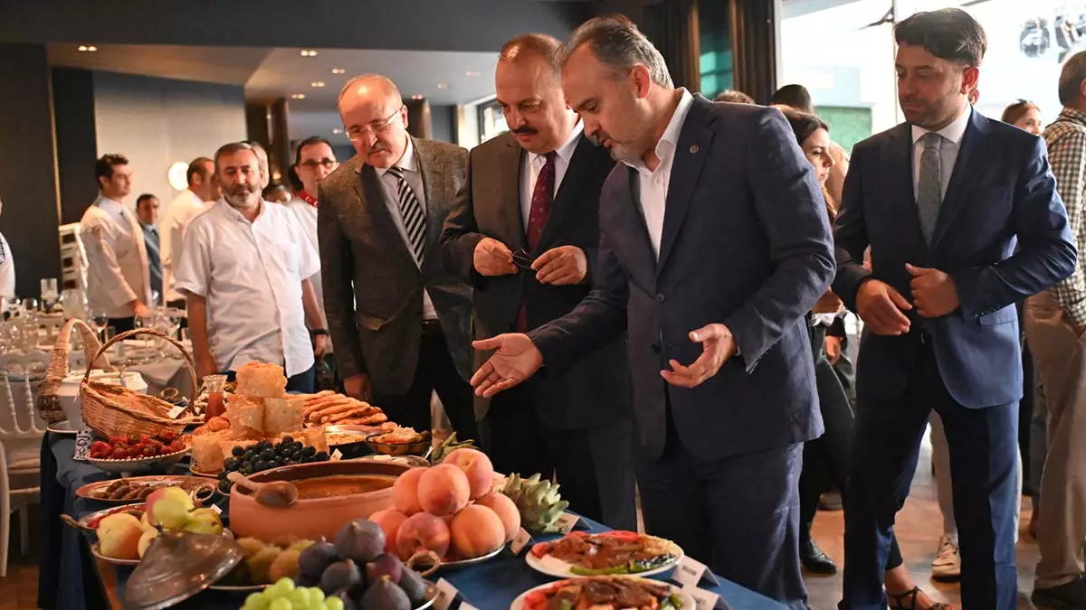 'bursa gastronomi festivali'nin tanıtımı yapıldı