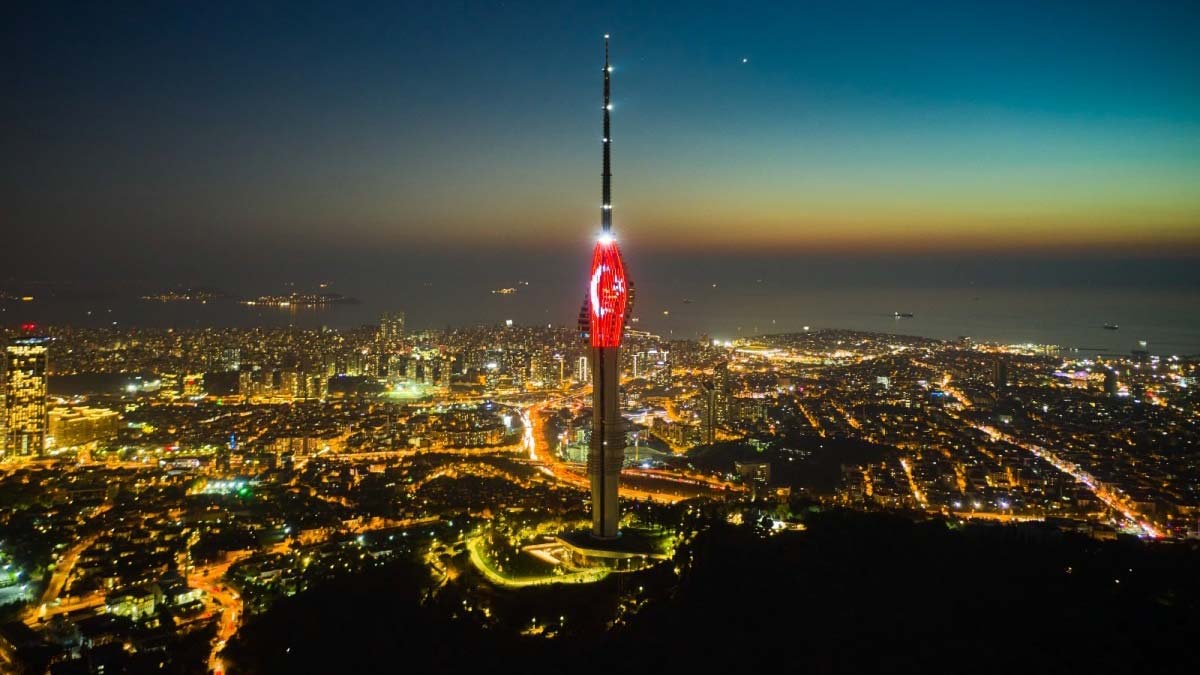 Çamlıca Kulesi'ni 788 bin 241 kişi ziyaret etti