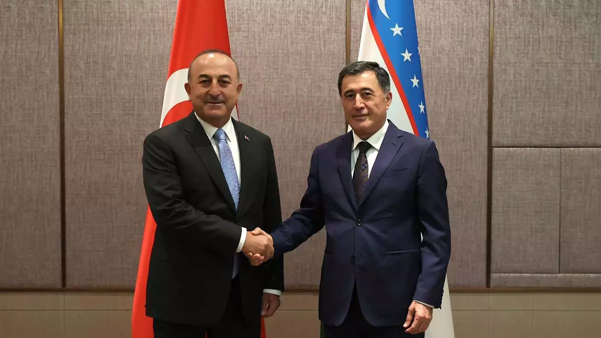 Çavuşoğlu, özbekistan dışişleri bakanı norov ile görüştü