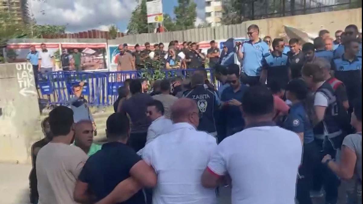 Çekmeköy'de park gerginliği