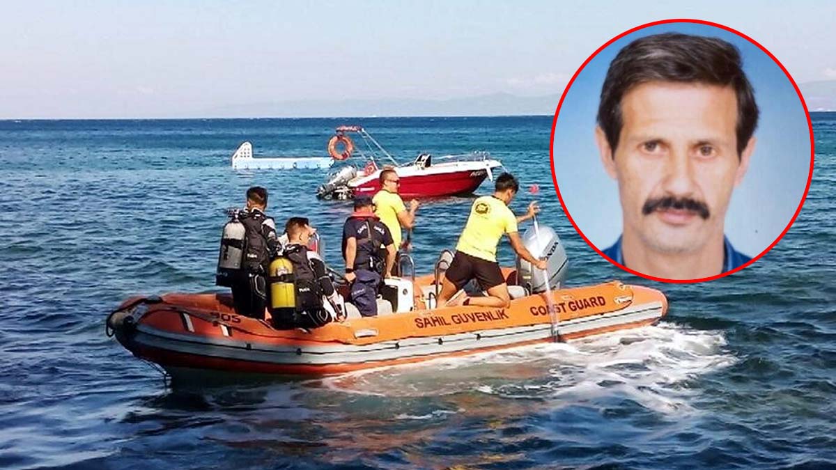 Denizde alabora olan balıkçı, aranıyor