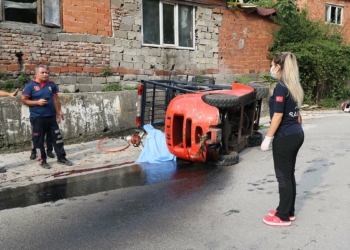 Devrilen forkliftin altında kalan Onurkan öldü