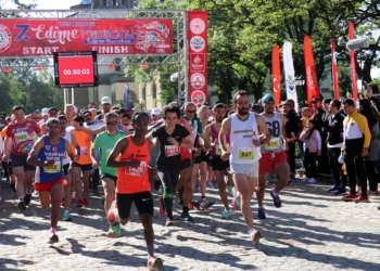 Edirne'de 'Sınırsız Dostluk Yarı Maratonu'