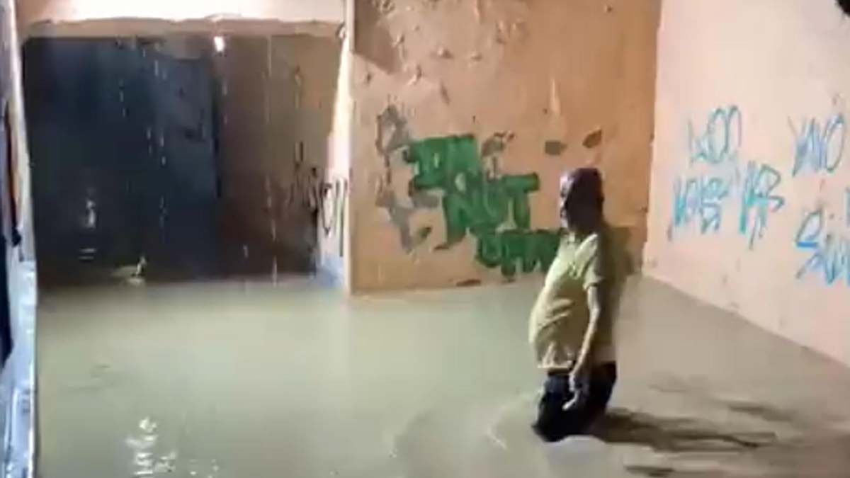 Edirne'de sağanak; evleri su bastı