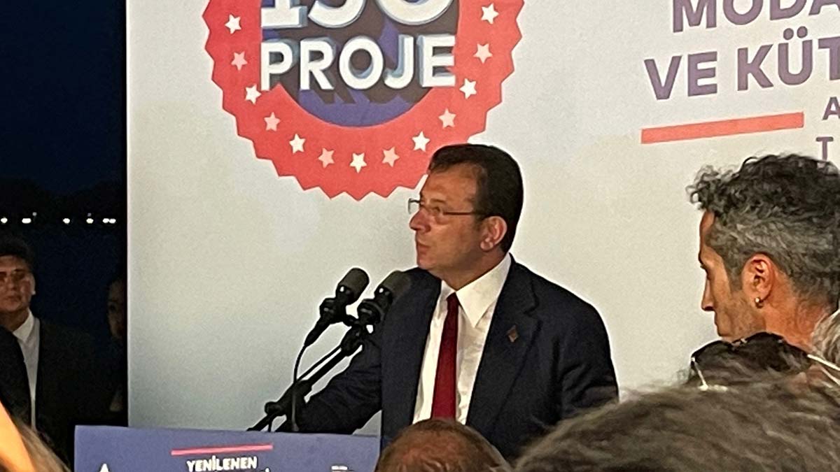 Ekrem İmamoğlu Moda İskelesi açılışına katıldı