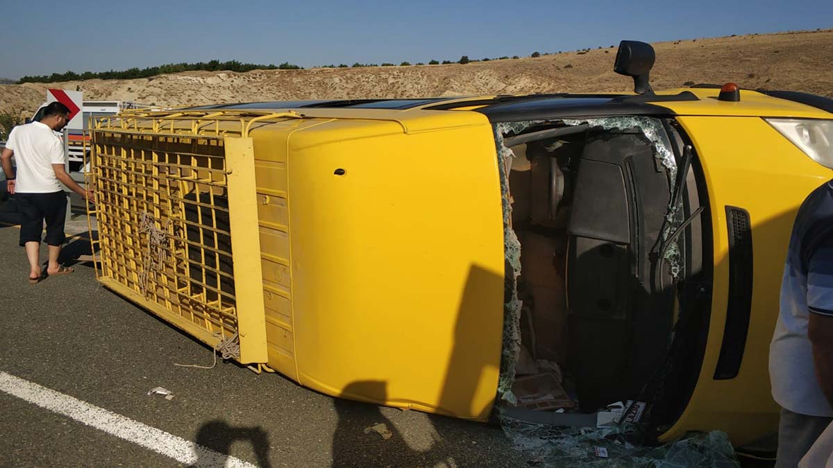 Elazığ'da düğün dönüşü kaza