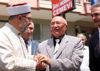 Erbaş'tan cemevine geçmiş olsun ziyareti
