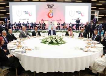 Erdoğan, Konya'da ülke lideriyle buluştu