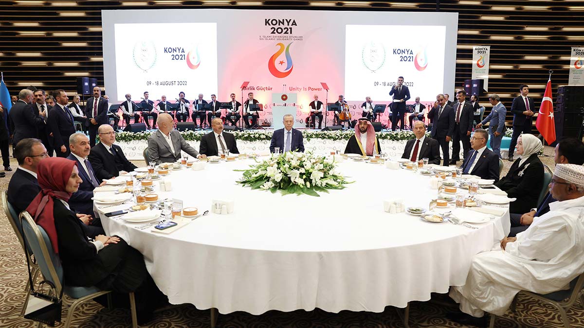 Erdoğan, Konya'da ülke lideriyle buluştu