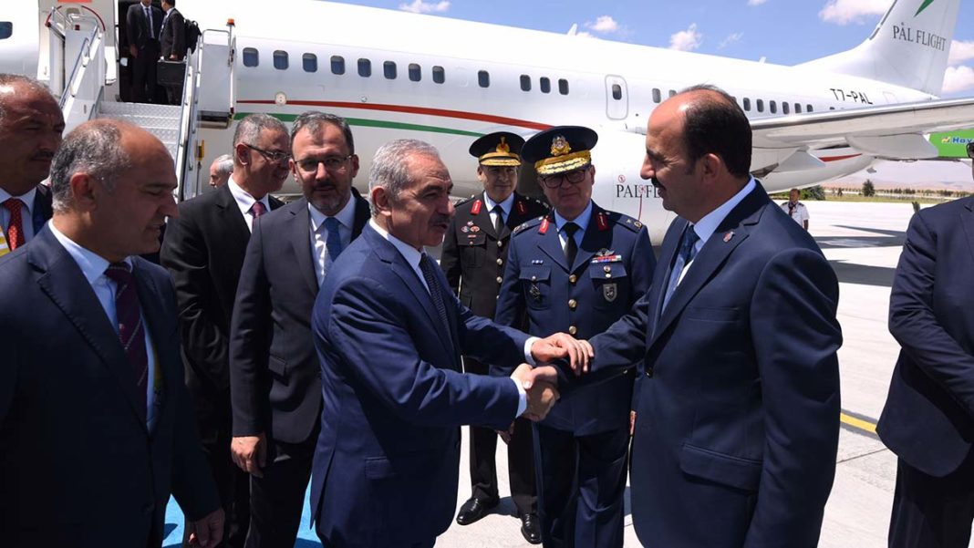 Filistin ve Arnavutluk başbakanları Konya'da