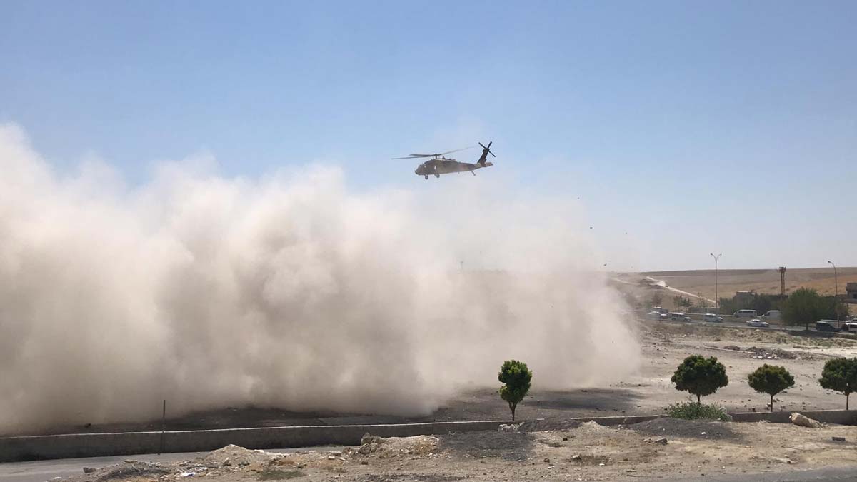 Hudut Karakolu'na havan saldırısı