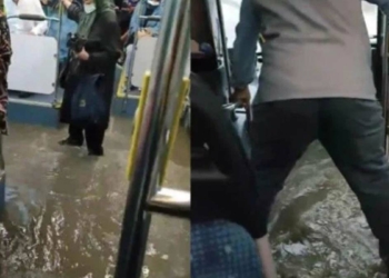 İETT otobüslerini su bastı