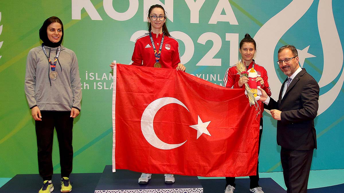 İslami Dayanışma Oyunları'nda madalya yağmuru