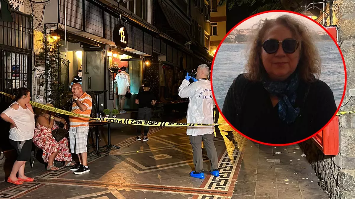 Kadıköy'de kafede kadın cinayeti