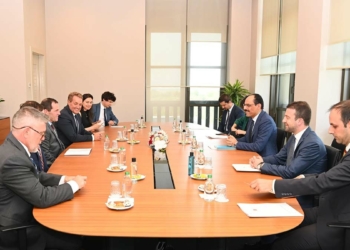 Kalın, ABD Temsilciler Meclisi Üyesi ile görüştü