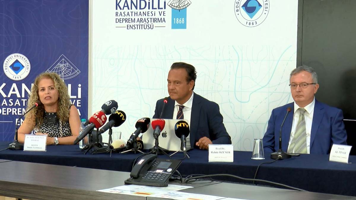 Kandilli Rasathanesi Müdürü'nden deprem açıklaması