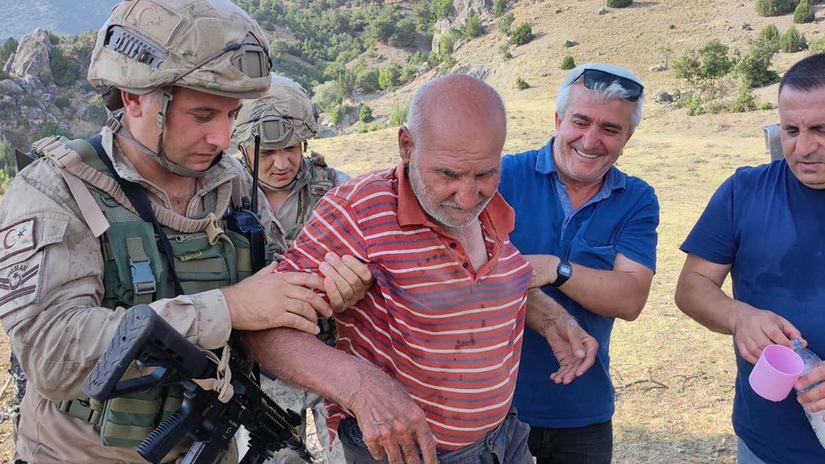 Kaybolan Alzheimer hastasını jandarma buldu