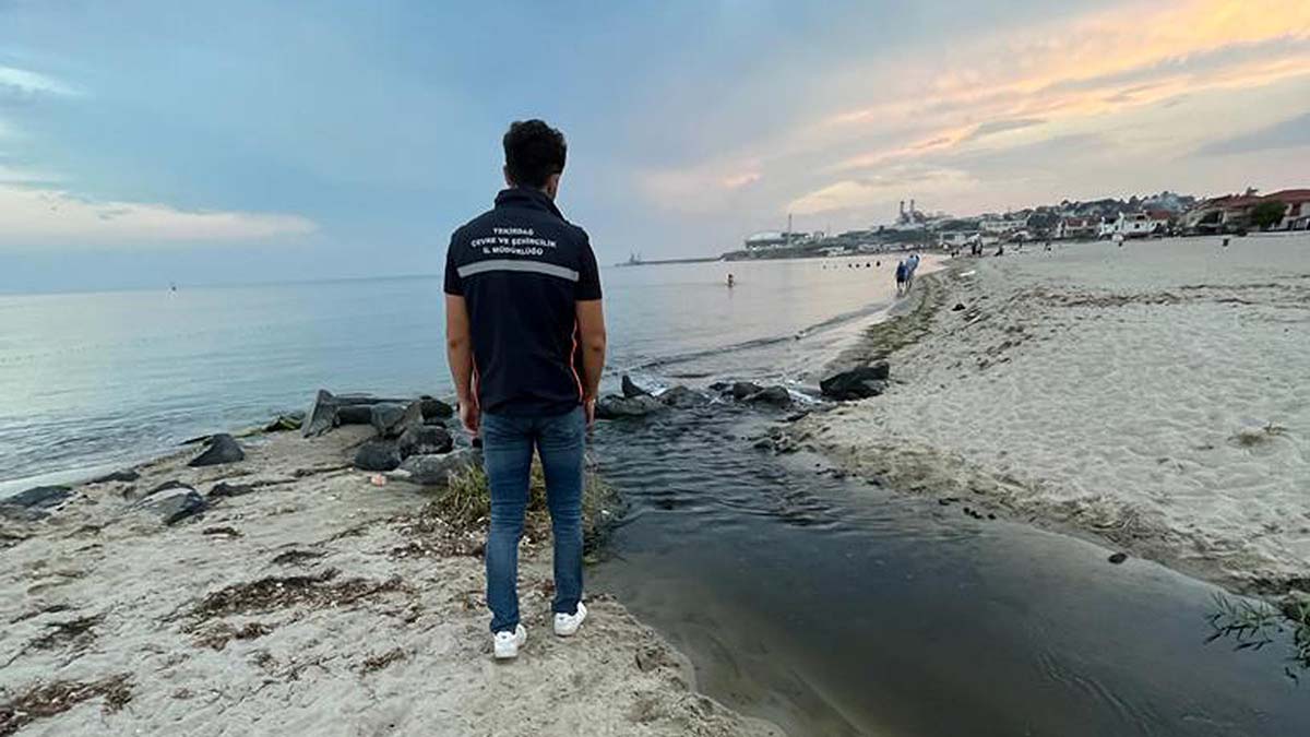 Kınıklı Deresi'ndeki kirliliğe inceleme