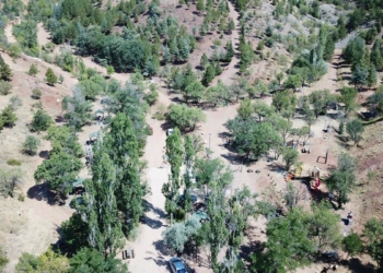 Kırıkkale'de ormanlarında dronlu denetim